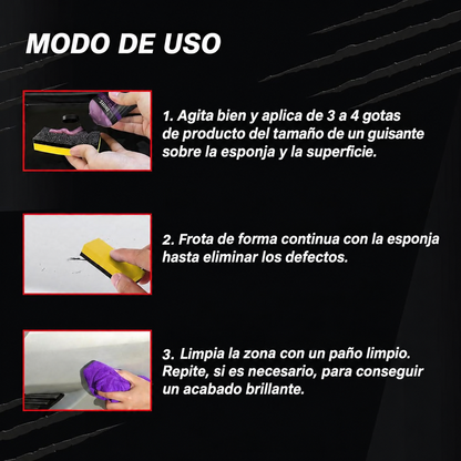 Liquido Reparador de Arañazos para Coche