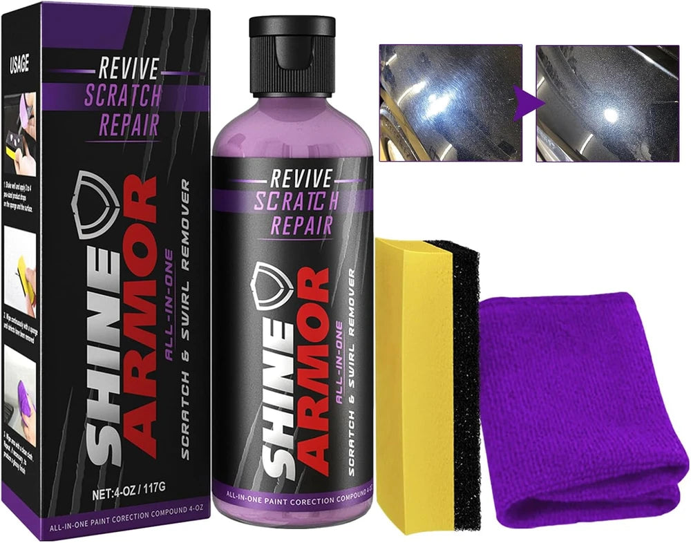 Kit de revestimiento cerámica 3 en 1 para arañazos de coche