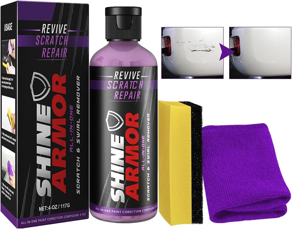 Kit de revestimiento cerámica 3 en 1 para arañazos de coche
