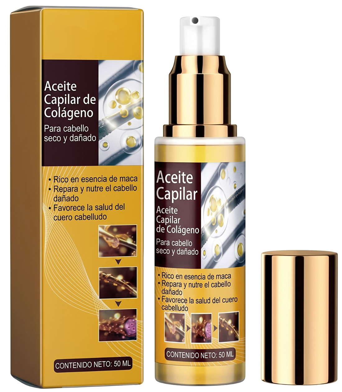 Aceite Capilar de Colágeno 50 ml